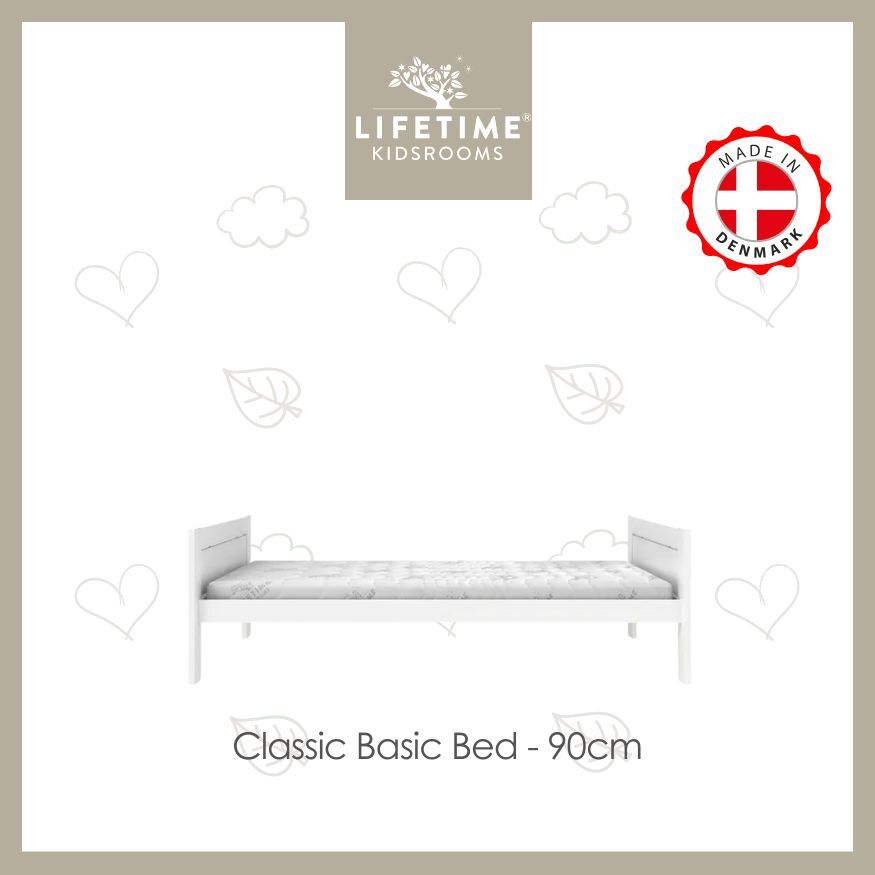 Lifetime Basic Bed - Luxury Base 90cm