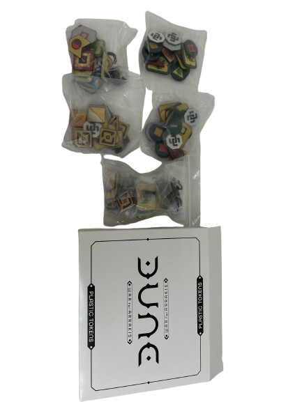 Dune遊戲套組 沙丘：厄拉科斯之戰 +Dune立體指示物+Dune遊戲墊