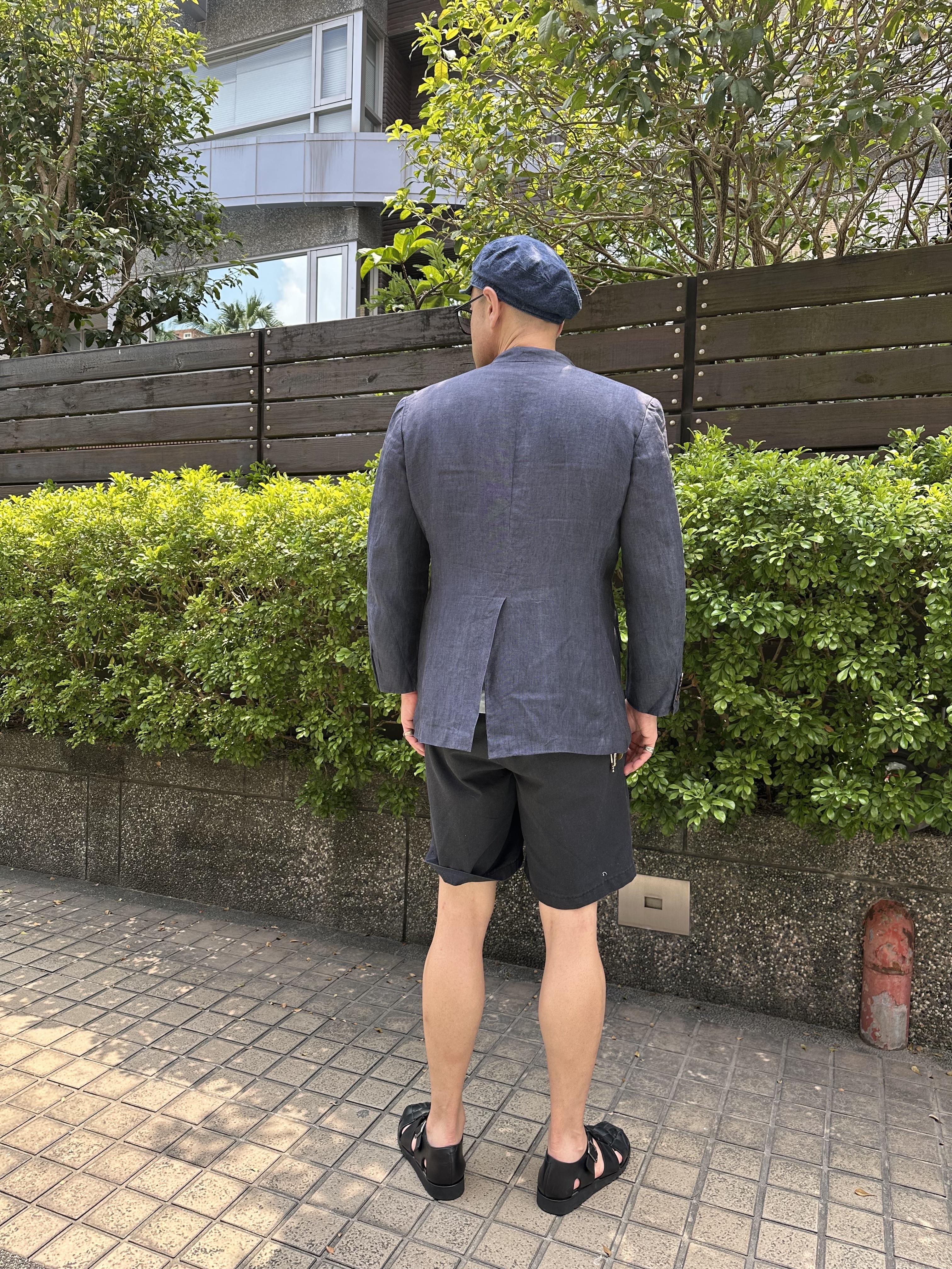 90s Polo Ralph Lauren Linen Tailored Jacket