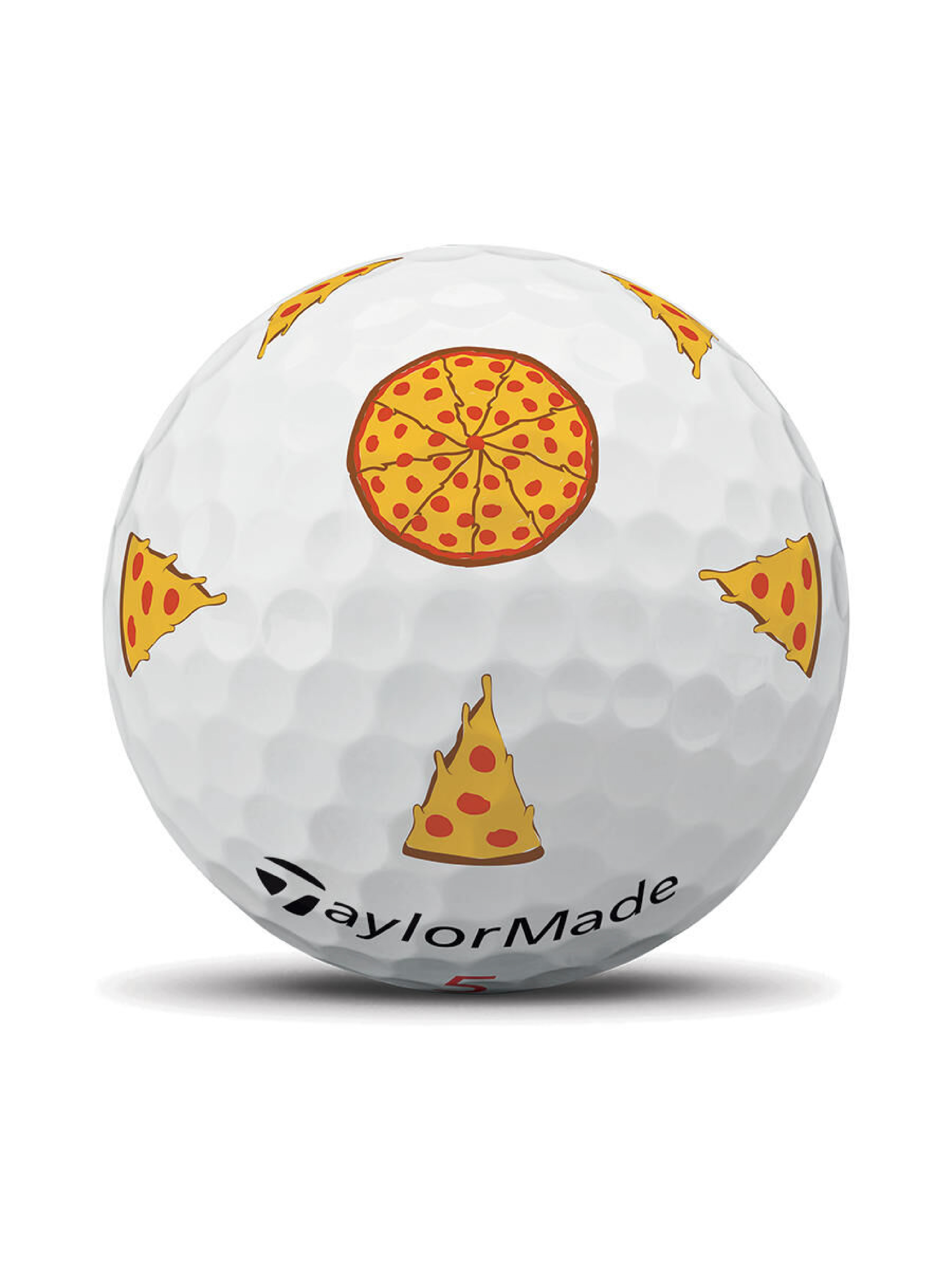 🍕【2025 限量】TaylorMade 披薩球TP5X Pix Pizza 高爾夫球五層球(12
