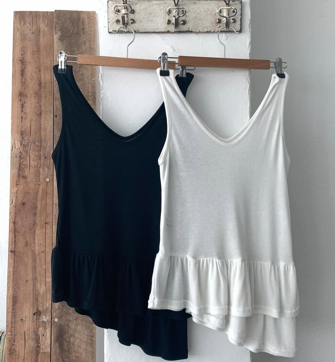 蛋糕內搭背心(黑色)