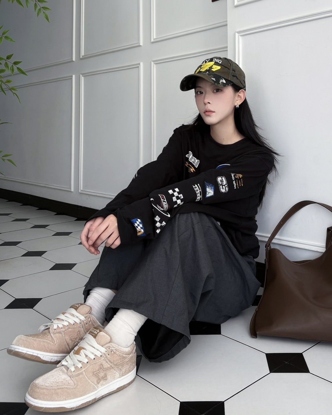 【預購】ADIDAS ORIGINALS SS25 MOTO 賽車風大學T 2色 KH1199