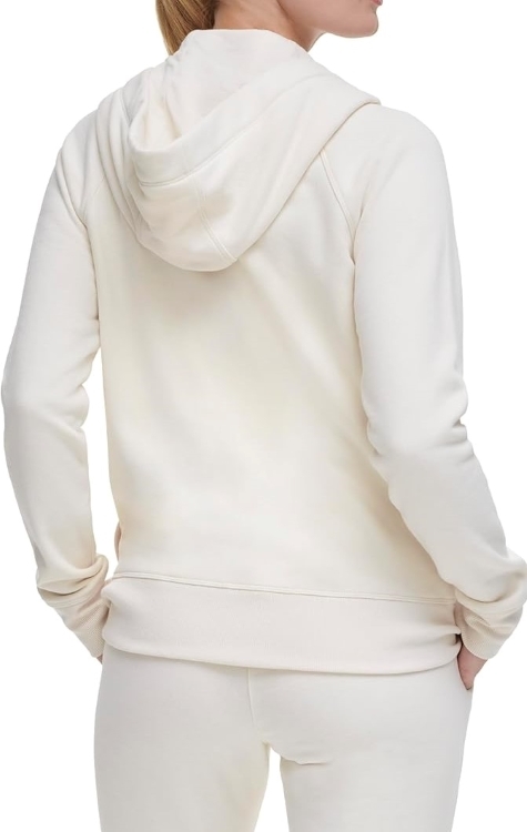 [S] DKNY LOGO DRAWSTRING ZIP UP HOODIE,SAND, DP2J8598-SAN [FINAL SALE] (SD1018)