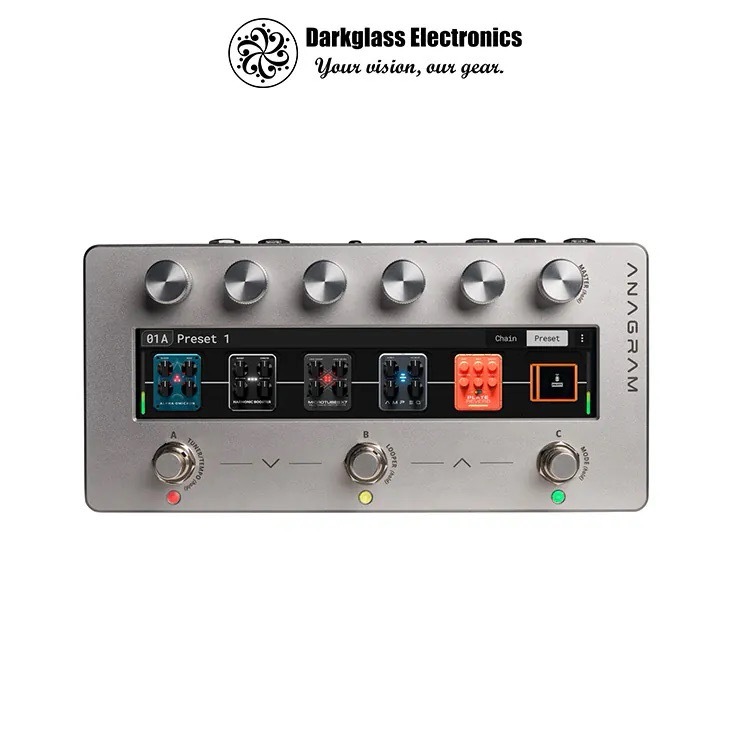 【現貨供應】Darkglass Anagram 旗艦級 電貝斯 綜合效果器