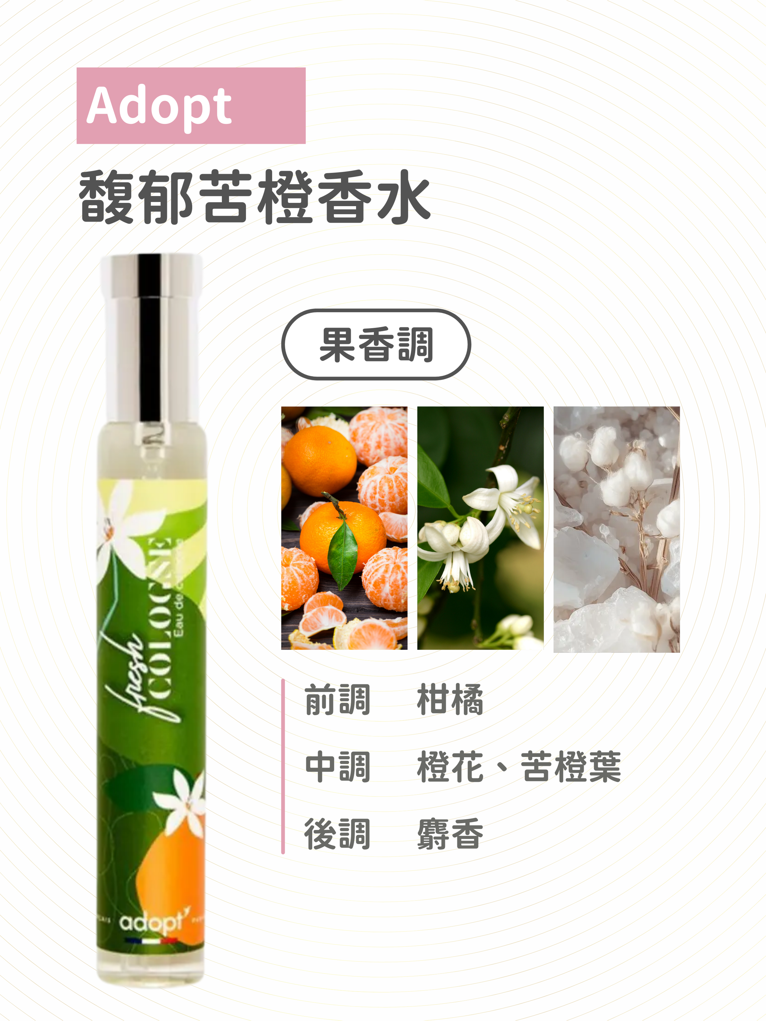 adopt' - 馥郁苦橙 香水 30ml