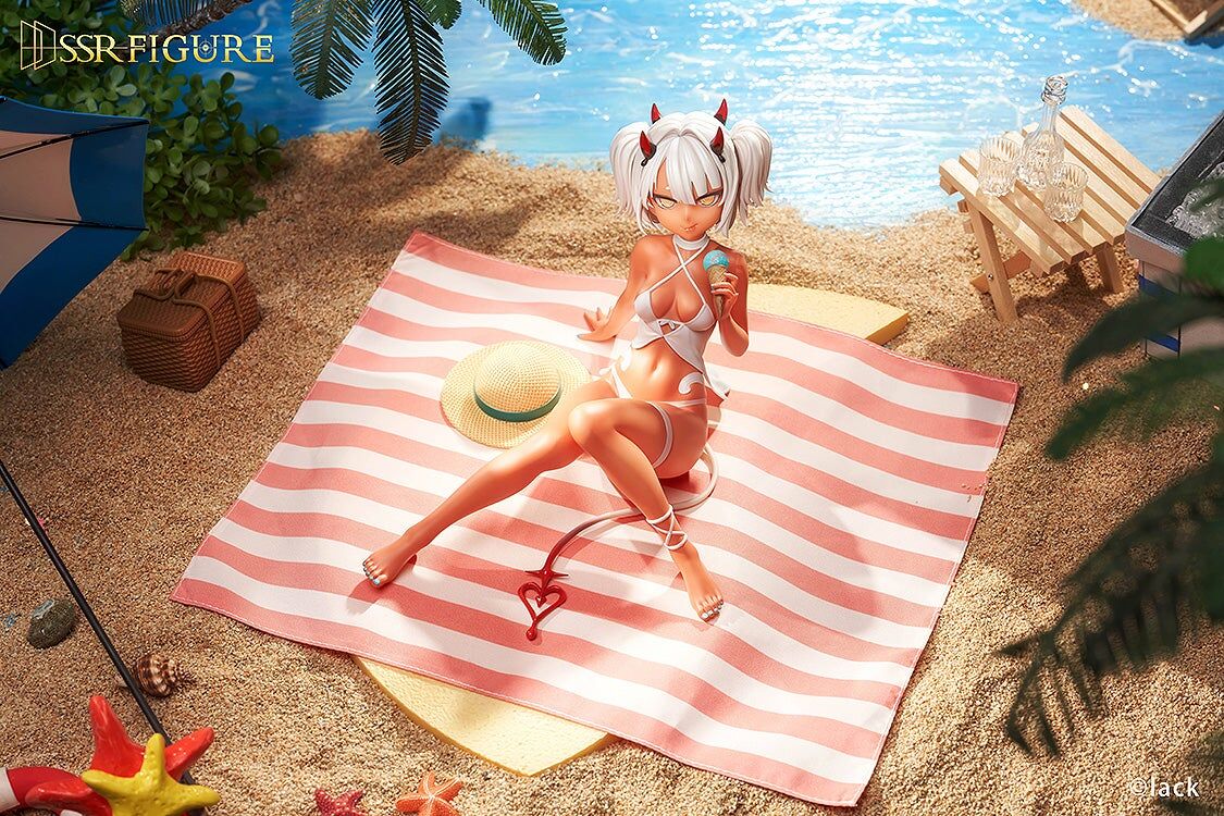 SSR FIGURE 咖啡因醬 1/7 完成品模型 (附特典) SSR FIGURE Caffeine-chan: Summer Ver. 1/7 Scale Completed Figure