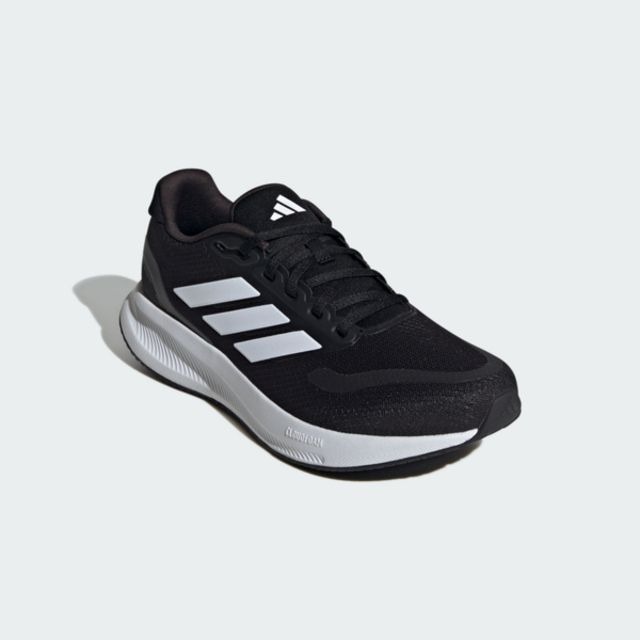 ADIDAS 慢跑鞋 RUNFALCON 5 黑白 基本款 運動鞋 男 IH7758
