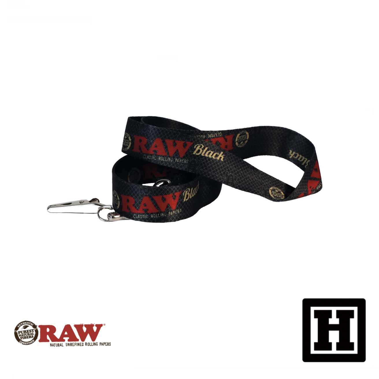 RAW Lanyard Black 吊飾繩