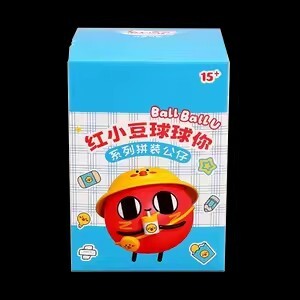 紅小豆球球你拚裝公仔(隨機出貨)