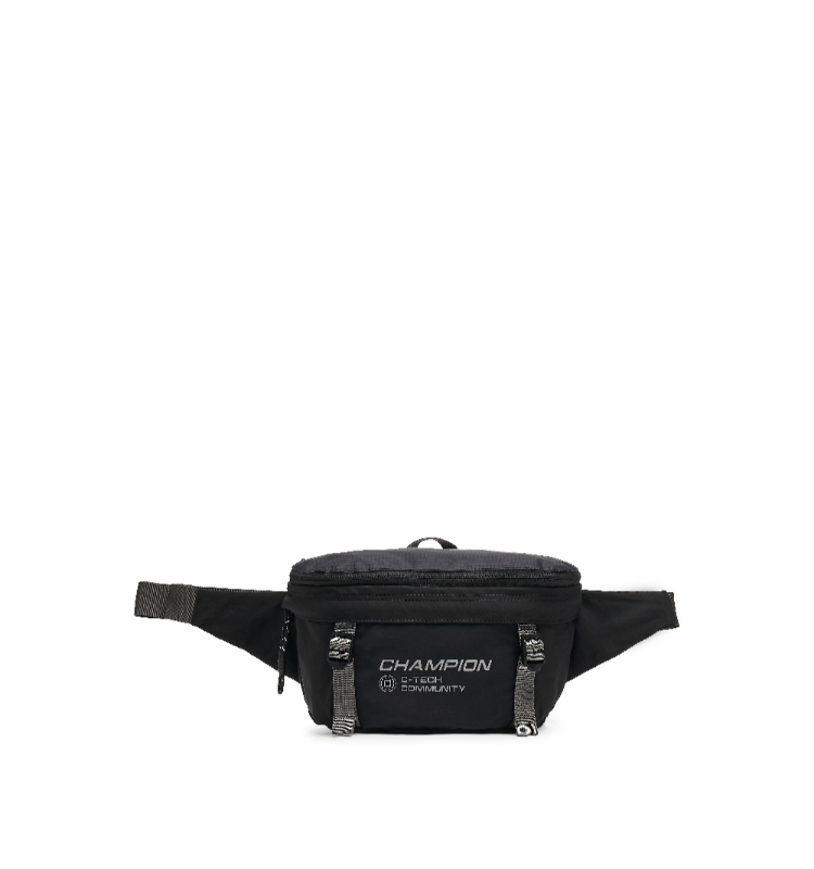 中性 - RETRO SPORTS 輕量兩用腰//包-黑色 （U5CACPU07U1）