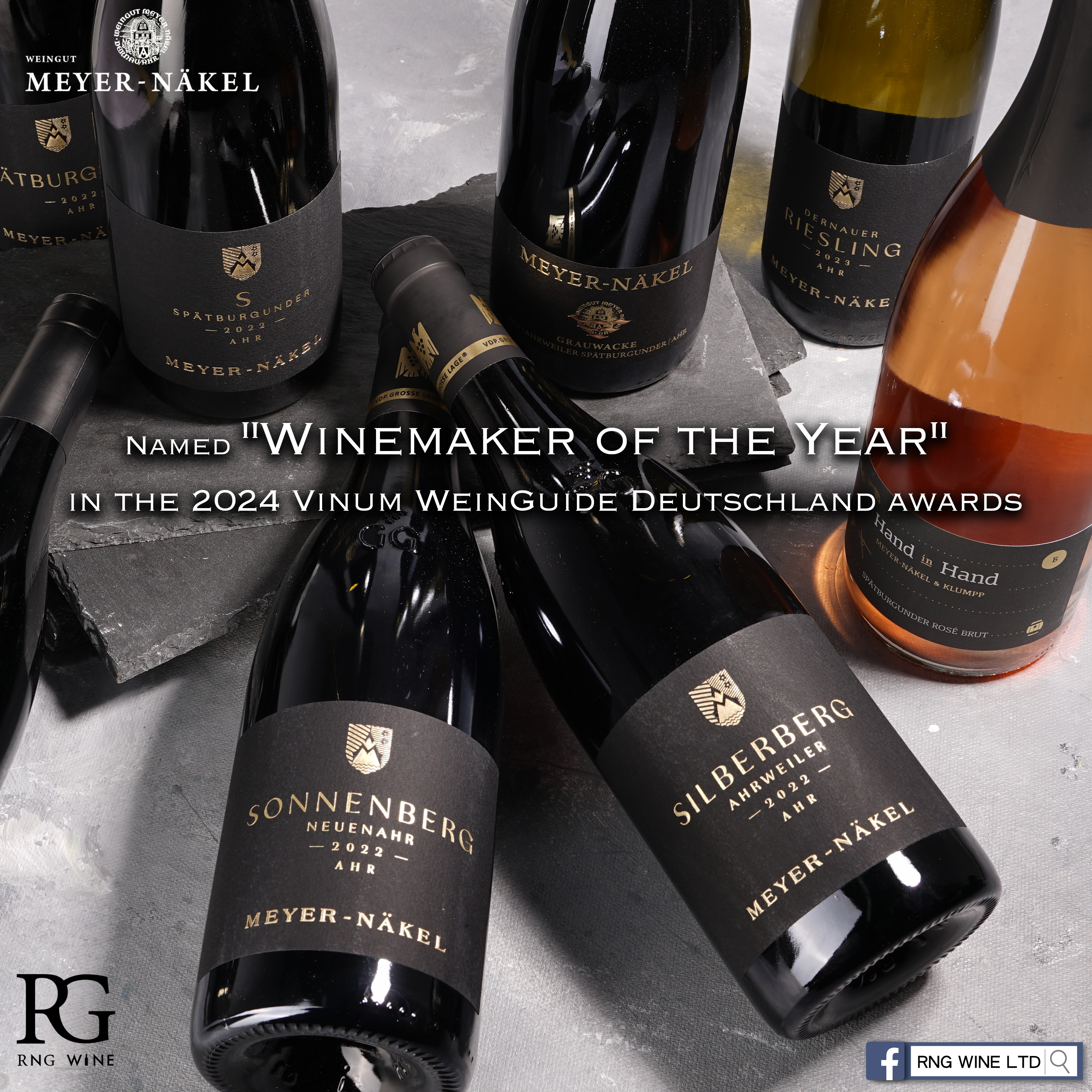 Meyer-Nakel & Klumpp Hand in Hand Rose Sekt 2022