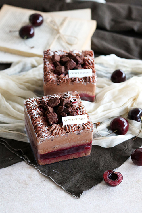 莓果可可 盒子蛋糕