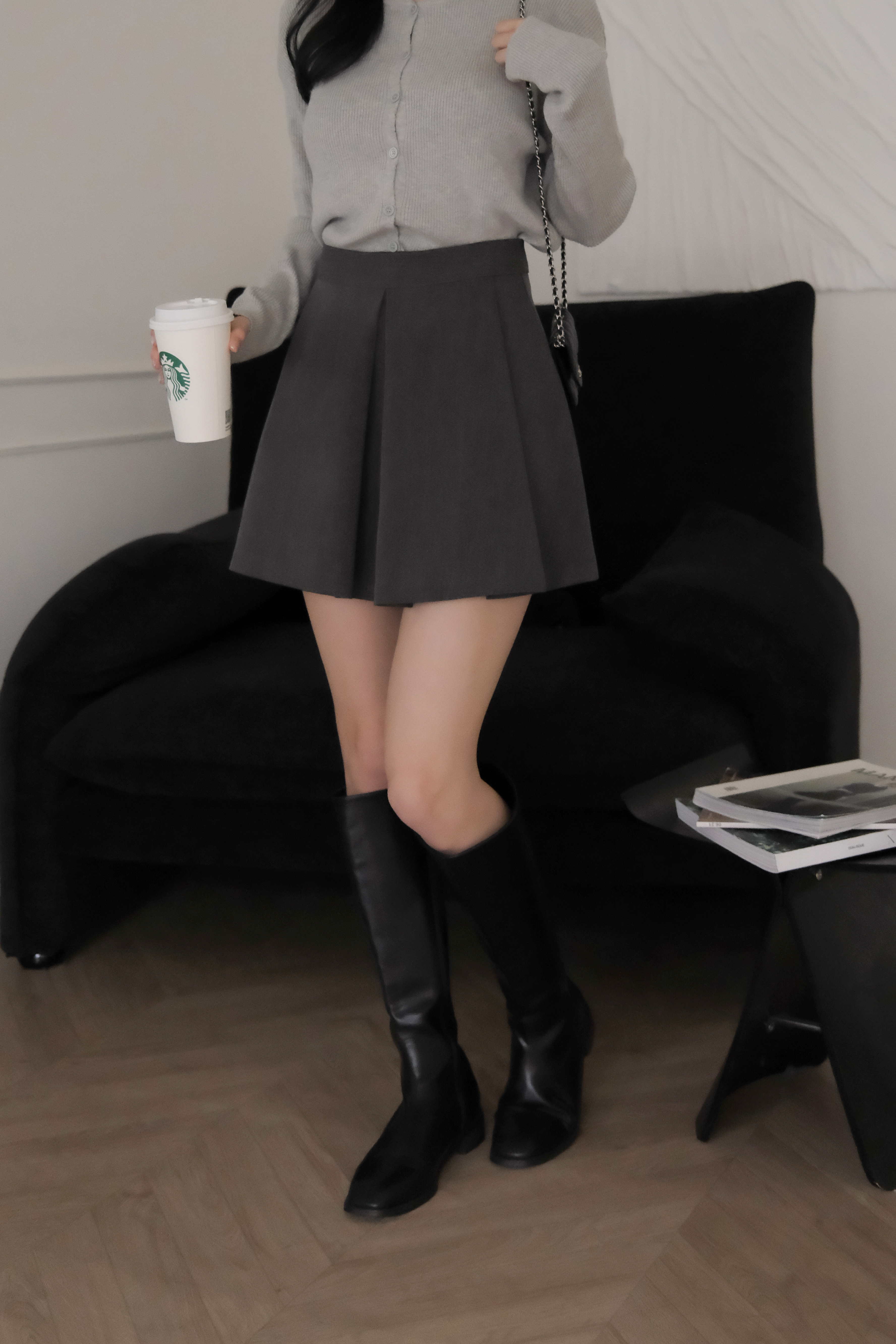 Blaire A字西裝質感褲裙 ( 2 colors)