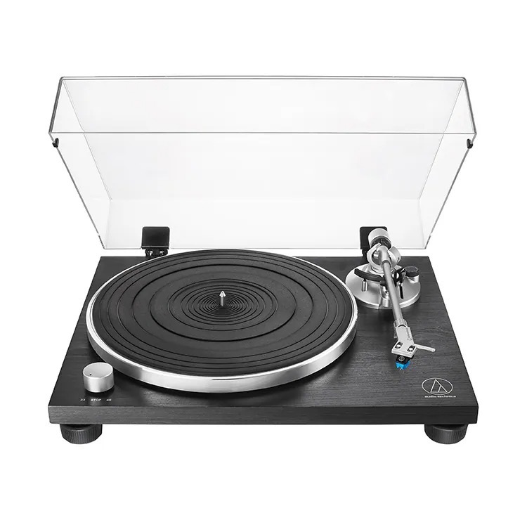 Audio-Technica AT-LPW30BK 全手動皮帶驅動黑膠唱盤