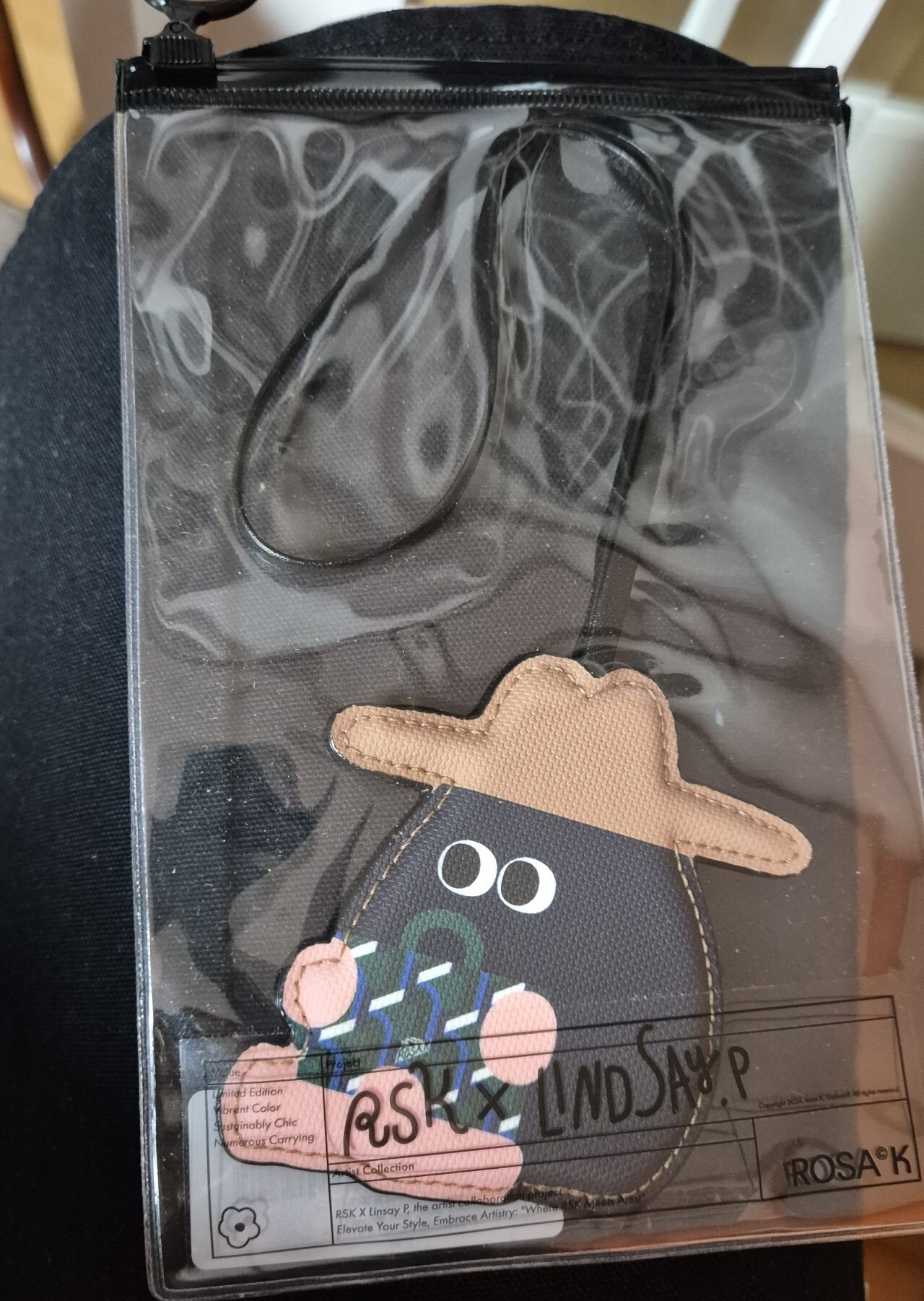 [S] ROSA.K ARTIST CHARM COLLABORATION MON DAMON,NAVY, RHXSAV596NYFR (SZZ439)