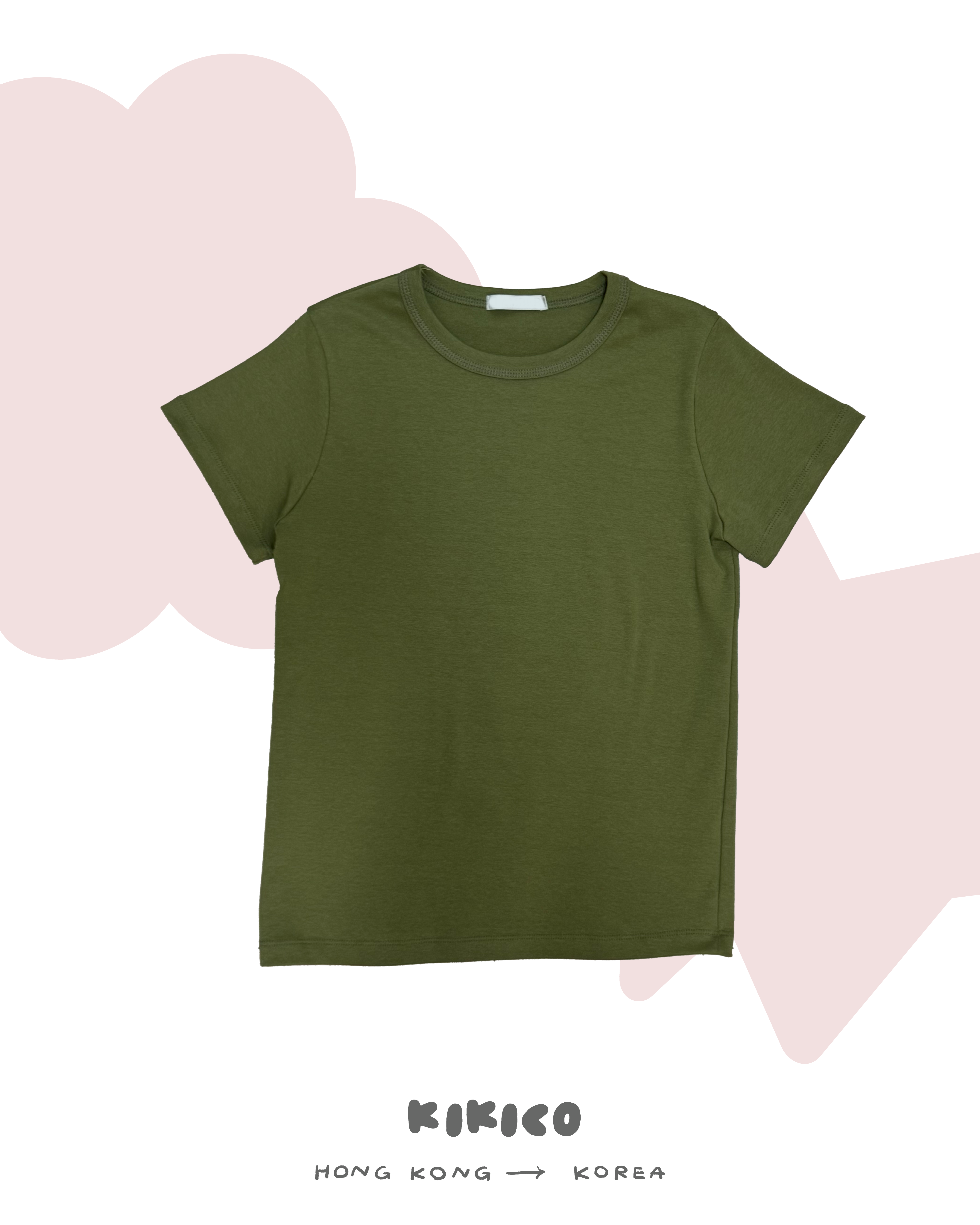 靚色Basic短袖Tee