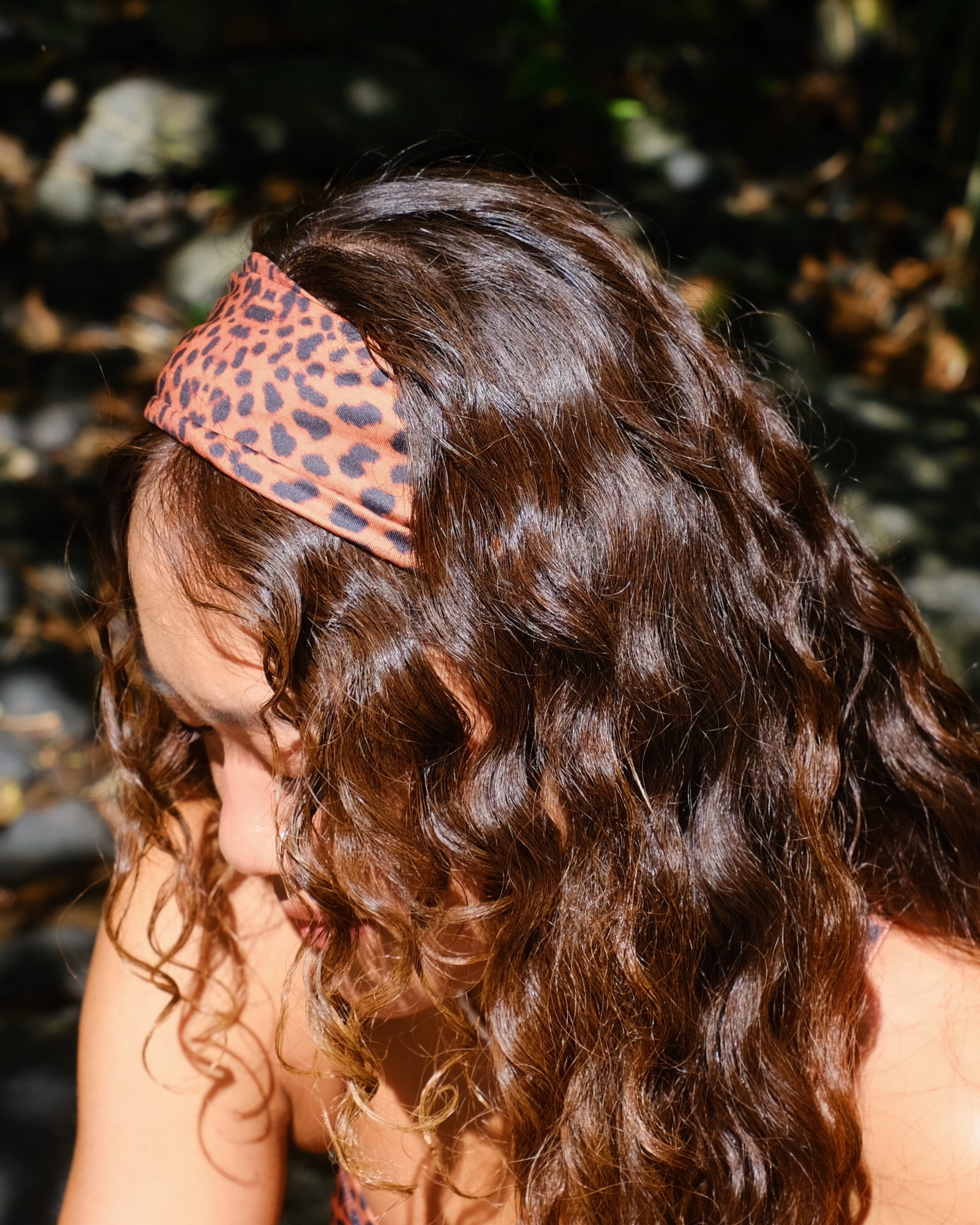 【巧克力豹紋】時尚髮帶