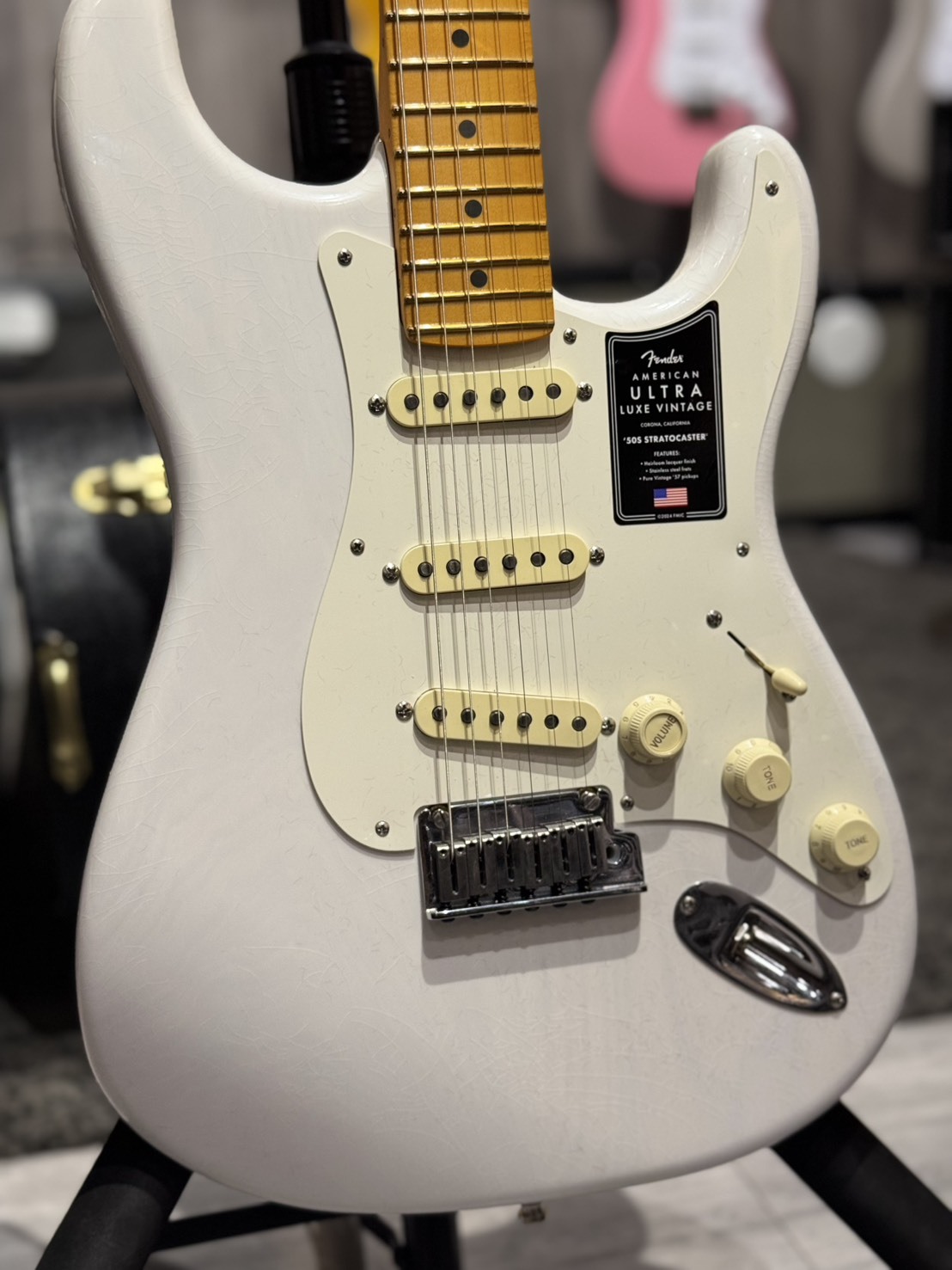 Fender AM Ultra Luxe Vintage 50s Strat 電吉他 公司貨【宛伶樂器】