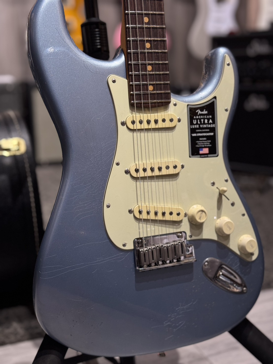 Fender AM Ultra Luxe Vintage 60s Strat 電吉他 公司貨【宛伶樂器】