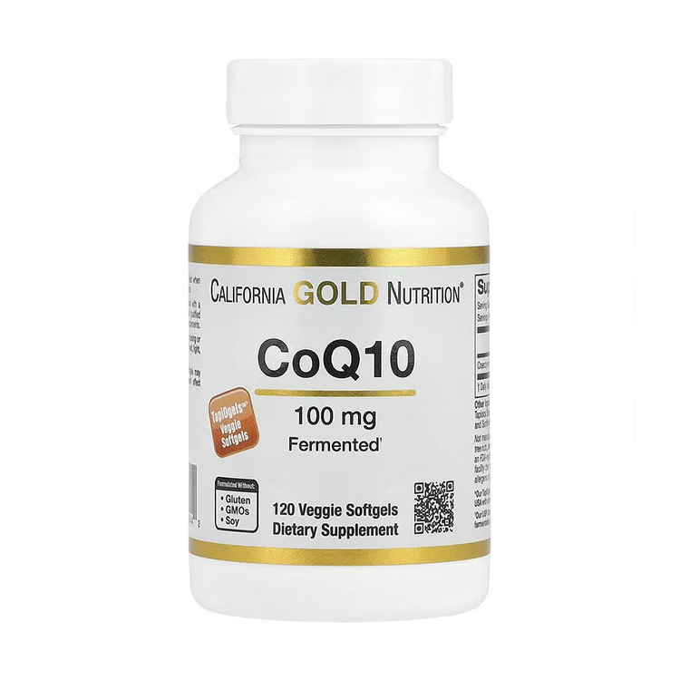 California Gold Nutrition, CoQ10, 100 mg, 120 Veggie Softgels
