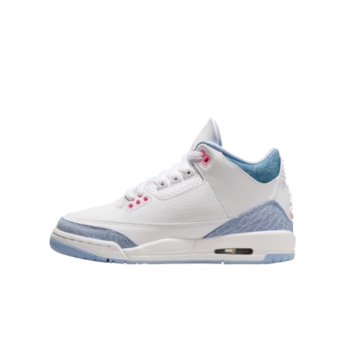 Air Jordan 3 Retro DS "Cobalt Bliss" 爆裂紋 天空藍 大童鞋 HQ0784-101 IX