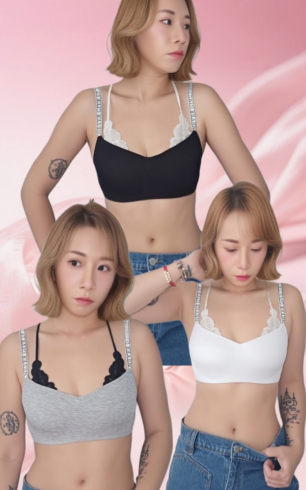 韓國連線 假兩件BAR套裝（K9 F02）