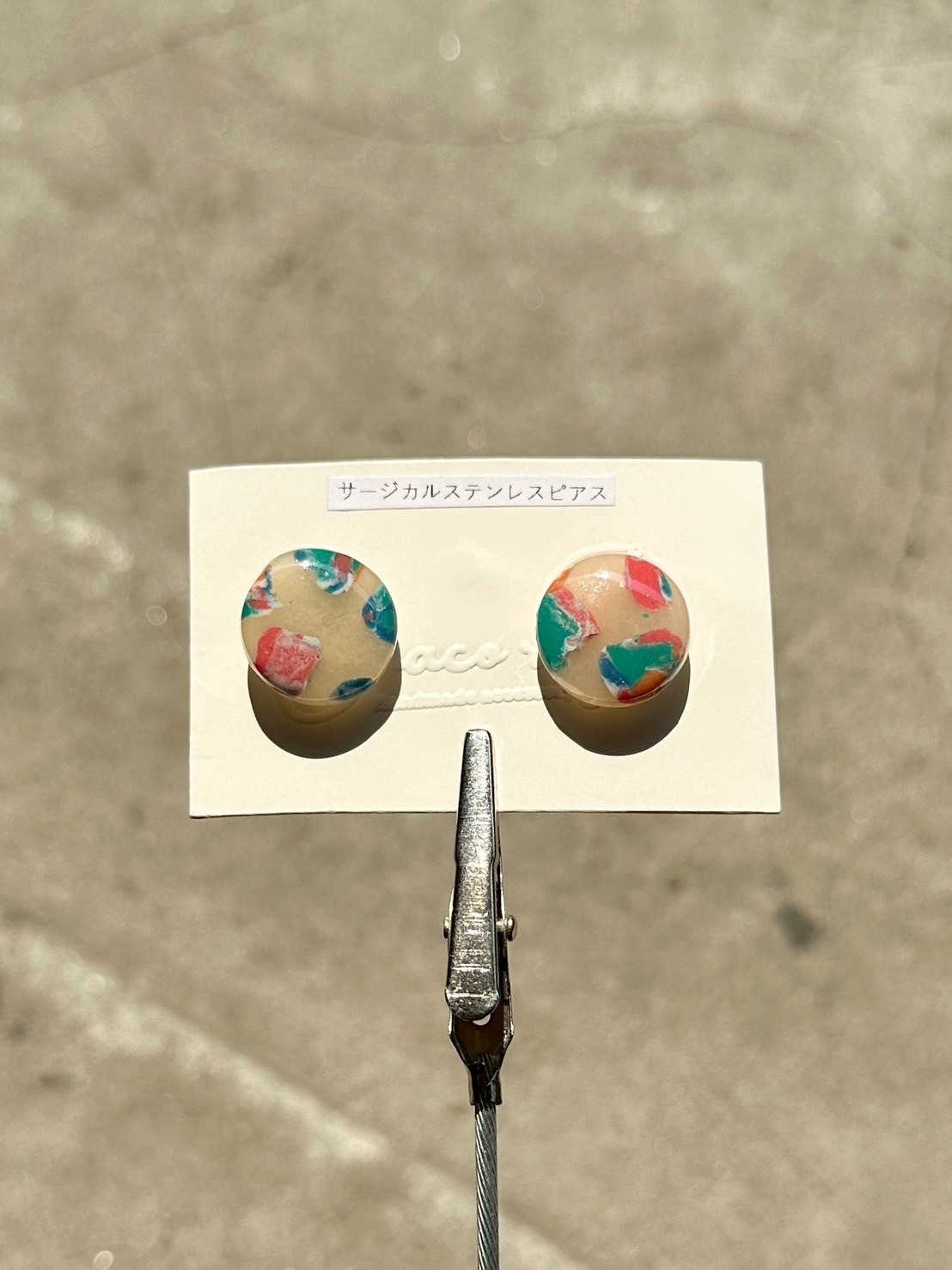 [ Chaco ring. ]  MARU | 耳針 | NO.12