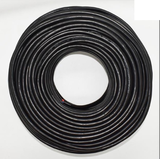 "Hilly" 黑色橡膠軟線