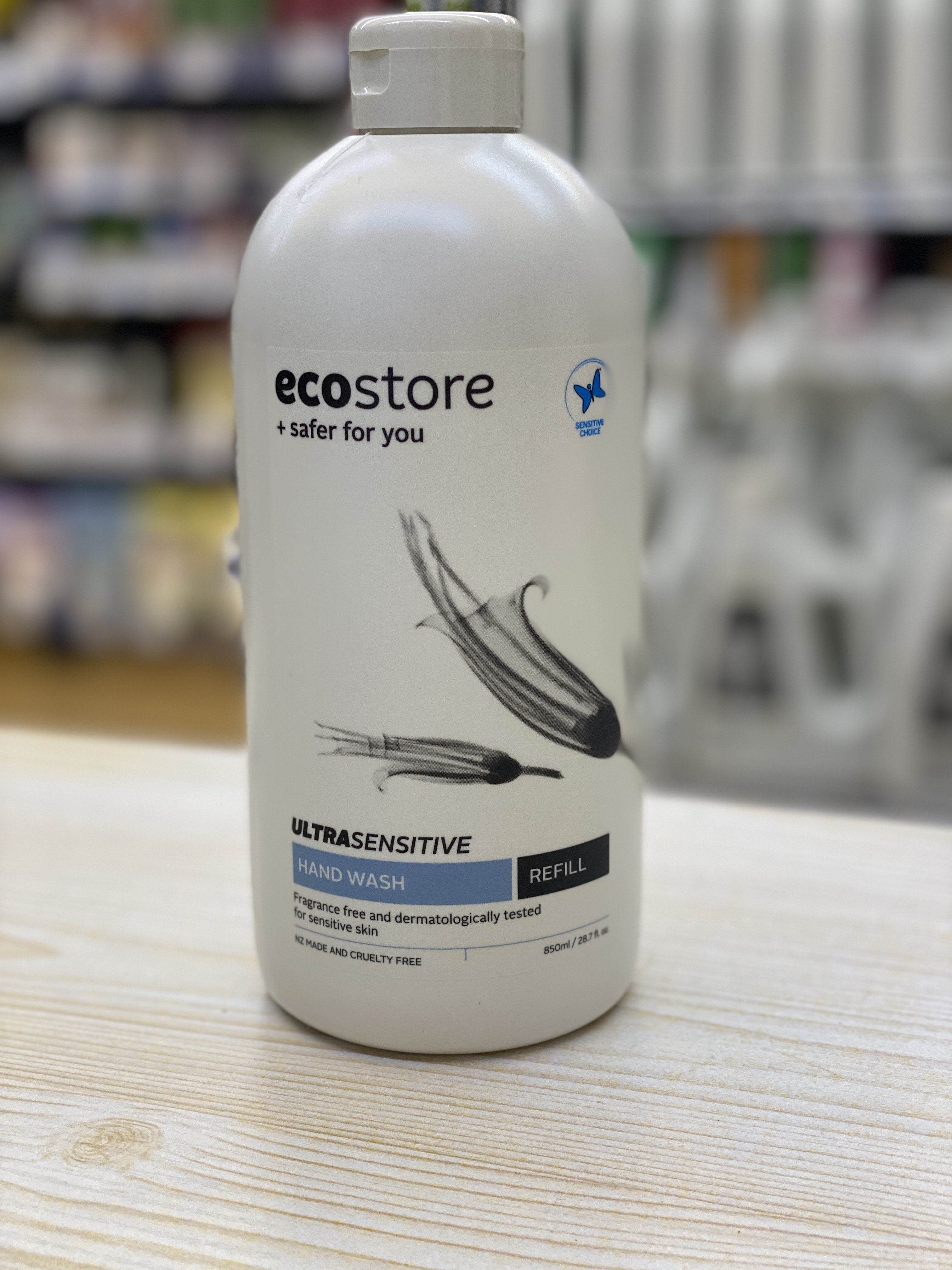 Ecostore 抗敏感洗手液補充裝 850 毫升 (最佳使用日期為2027年5月30日)