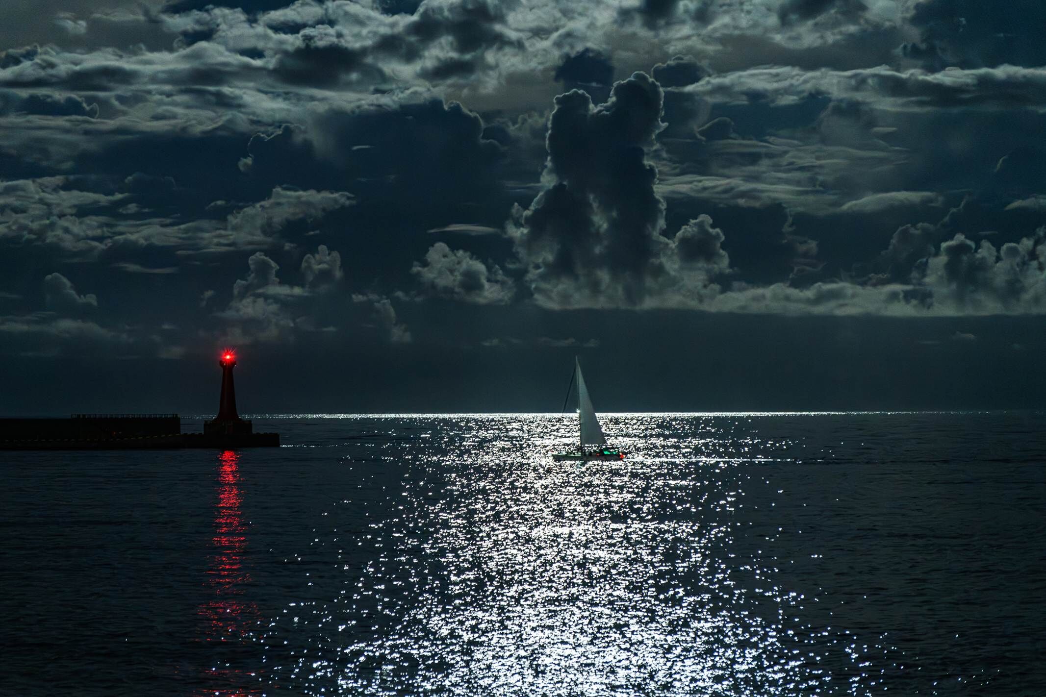 帆船│月光海 X 星光夜航