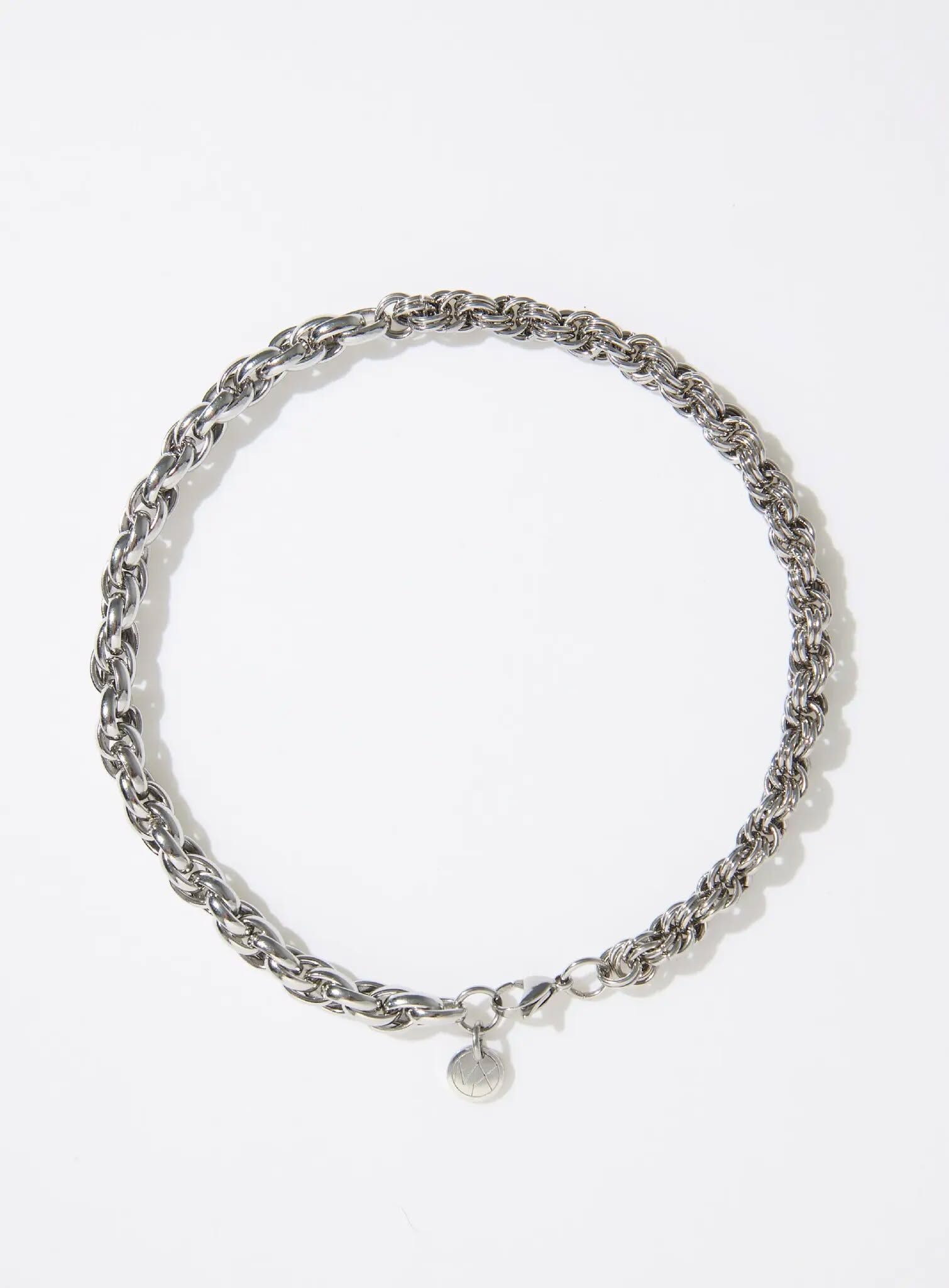 MN017 純鋼異鏈拼接項鍊