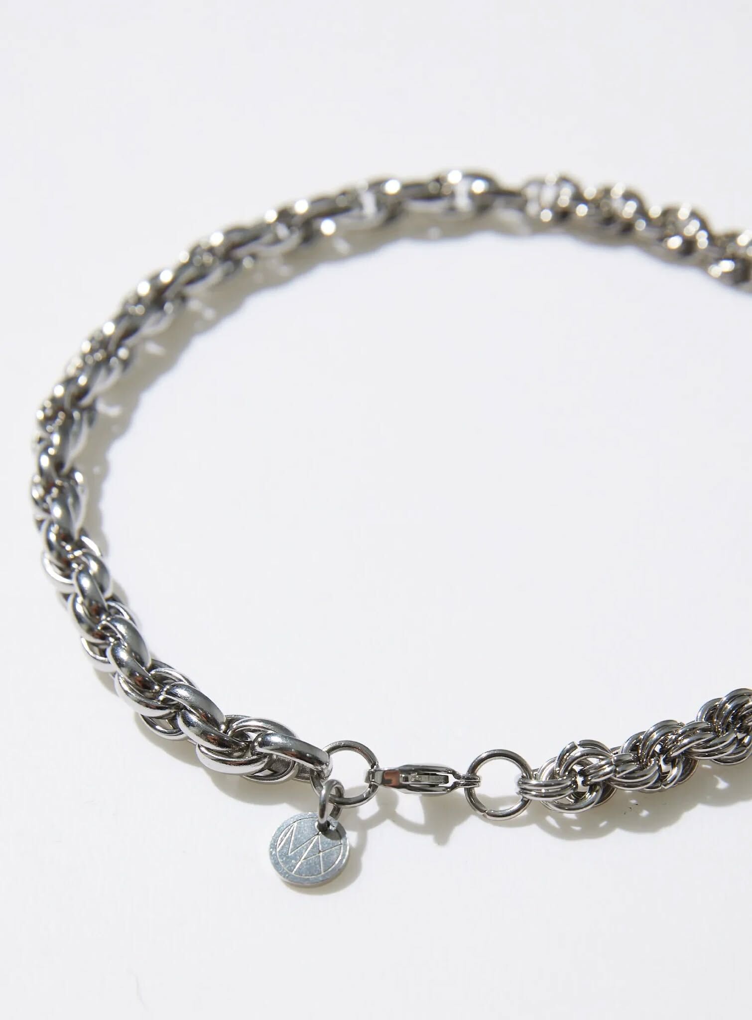 MN017 純鋼異鏈拼接項鍊