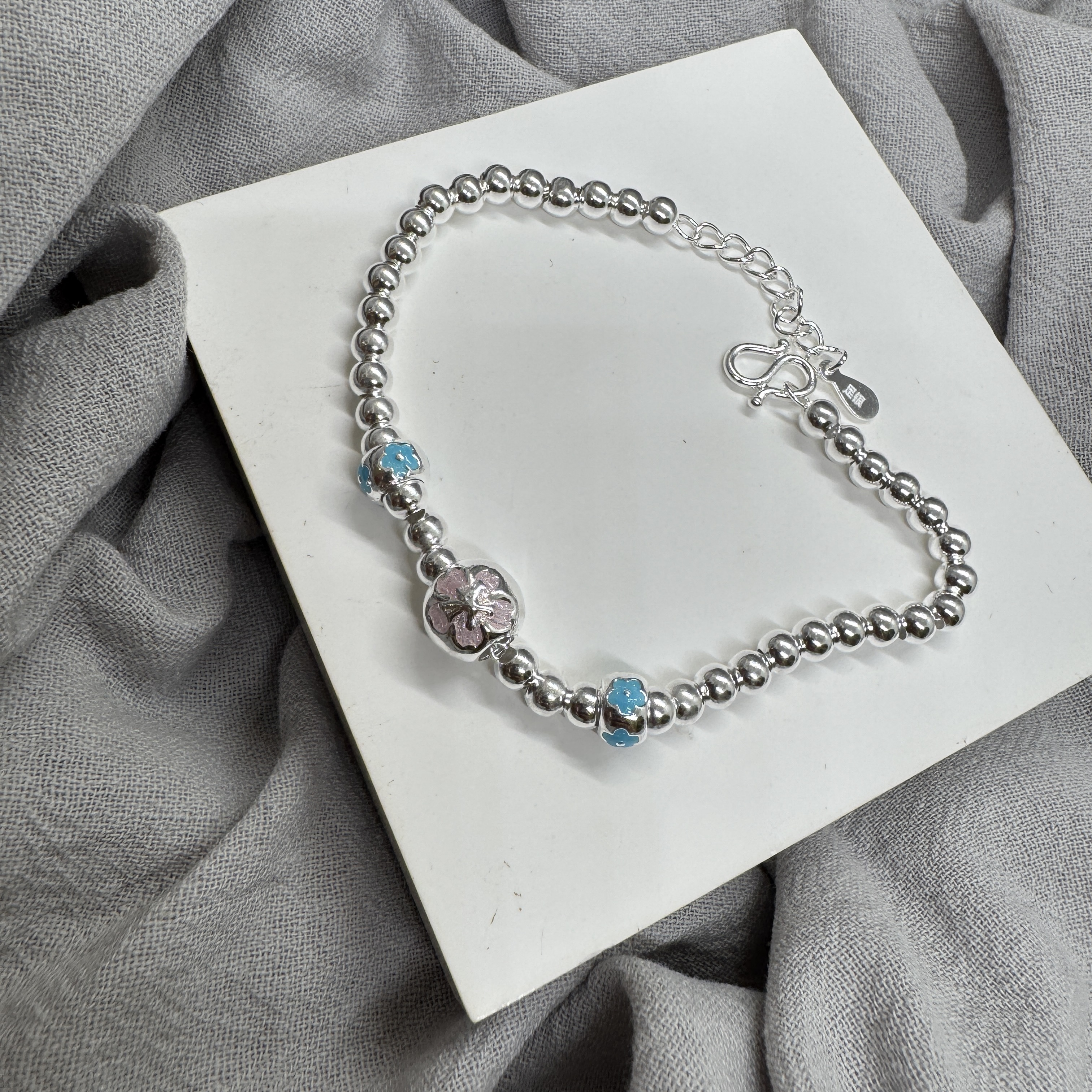 花語手鍊 – 純銀手鍊