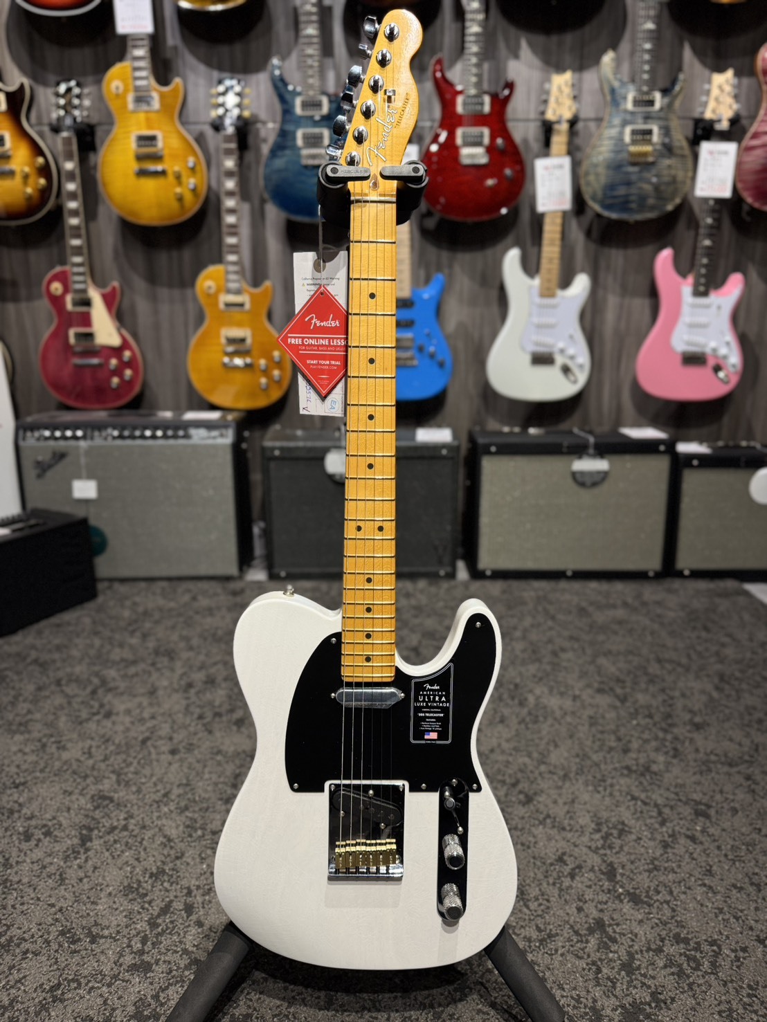 Fender AM Ultra Luxe Vintage Tele 電吉他 公司貨【宛伶樂器】