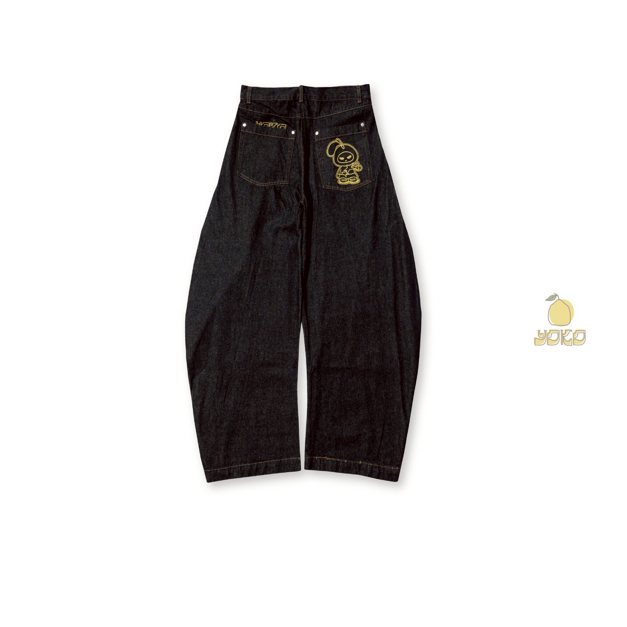 YOKO Logo Scimitar Pants
