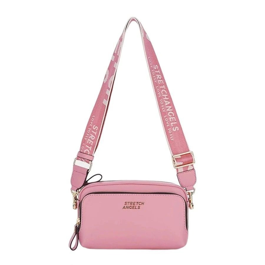 【直播】STRETCH ANGELS LL0905502 粉色斜咩包