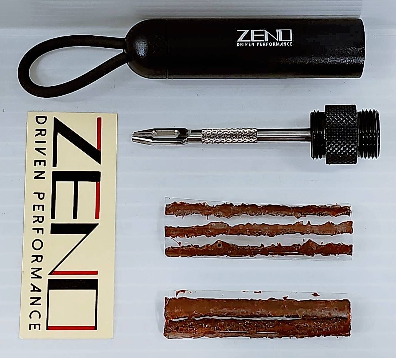 ZENO TT-01P 無內胎補胎工具組 無尾塞版 內含工具*1支 細補胎條*3 粗補胎條*2 補胎針 補胎工具 補胎條