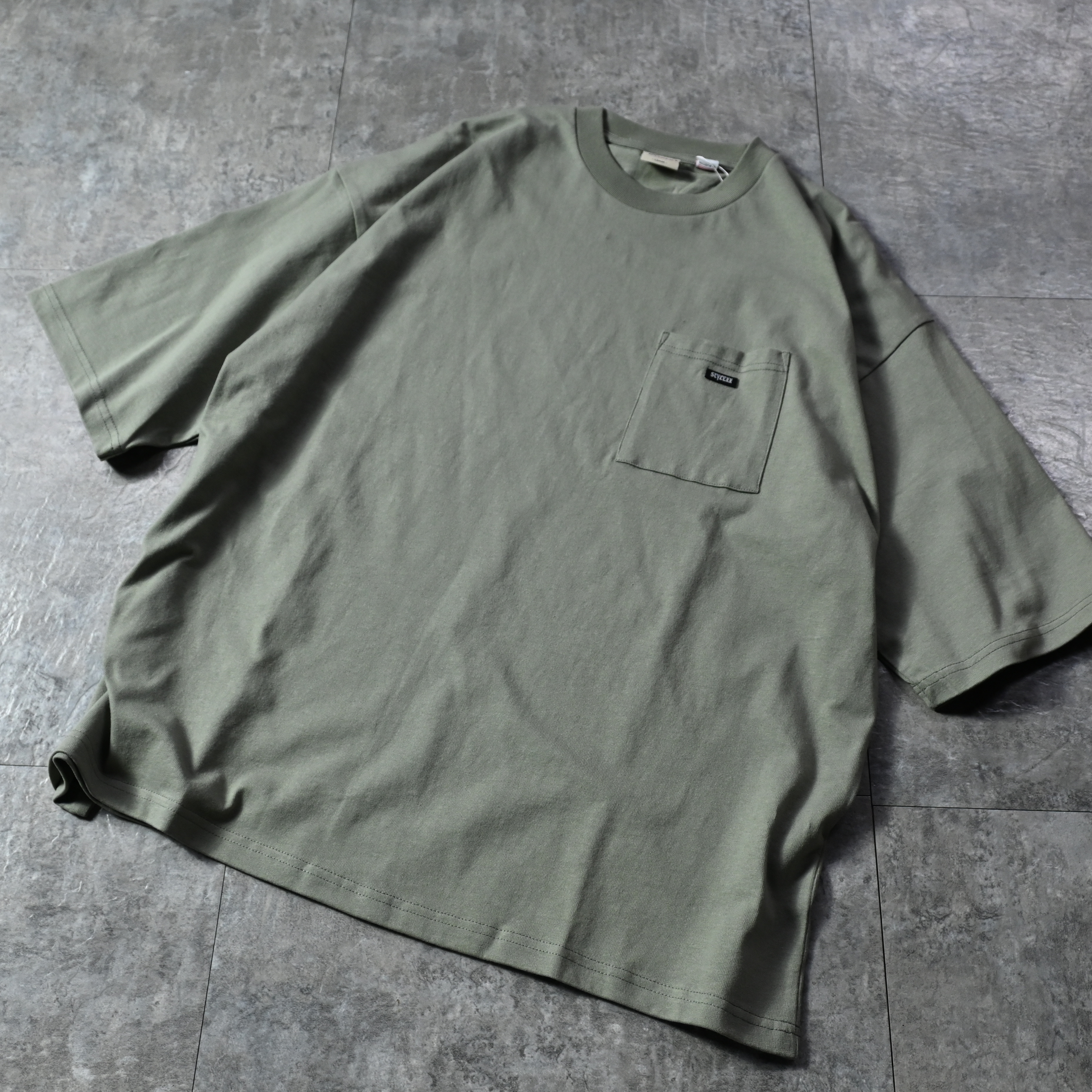 Stylexx x Goodwear Japan USA Cotton Super Big Pocket Tee