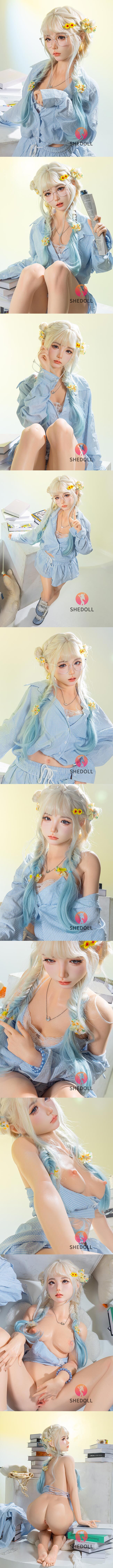 SHEDOLL 全矽膠 160cm D胸 青檸 silicone sex doll