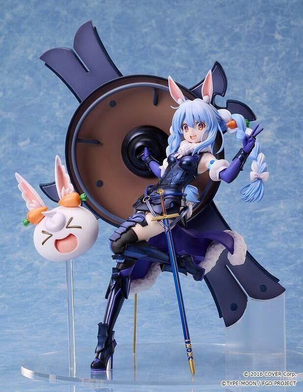 ANIPLEX 代理版 PVC 1/7 hololive 兔田佩克拉×FGO 瑪修·基利艾拉特 聯名Ver.