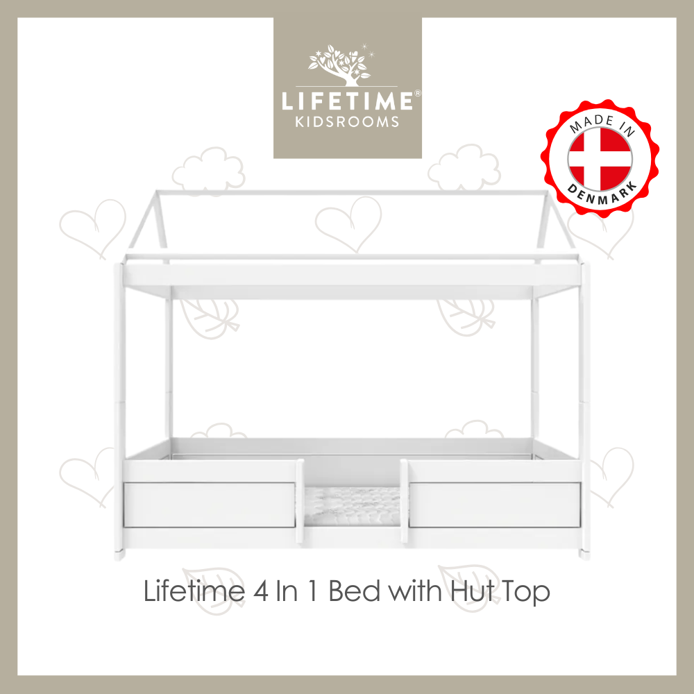 Lifetime 4 In 1 Bed with Hut Top