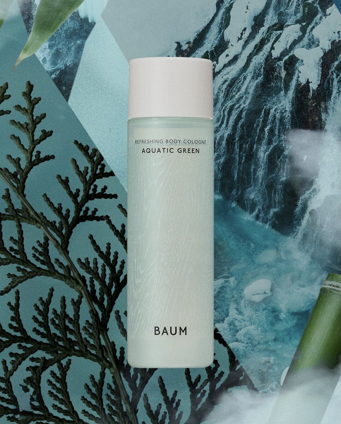 BAUM Refreshing Body Cologne Aquatic Green 90ml