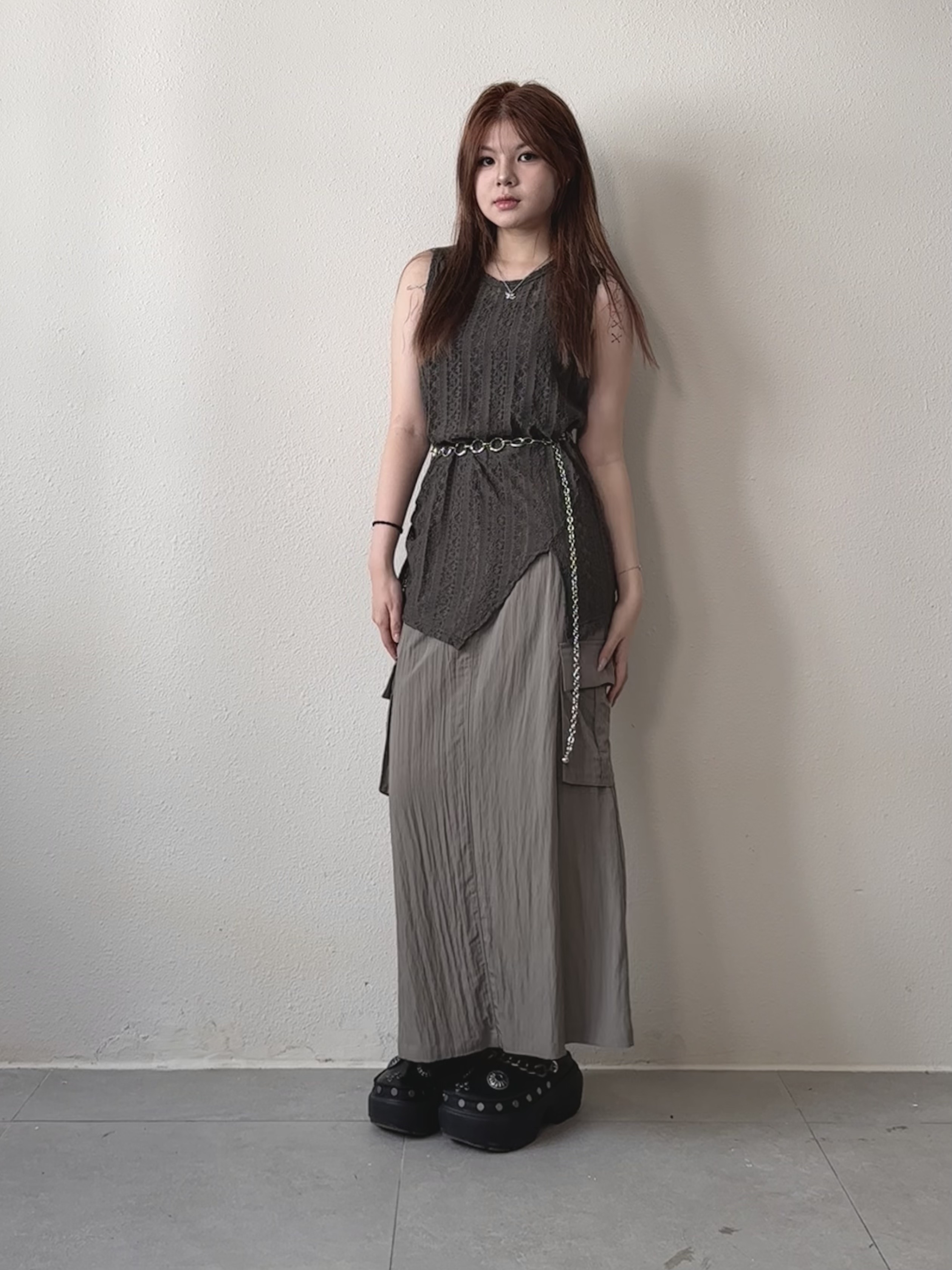 速亁機能 ～ 涼感工裝裙- SK52735