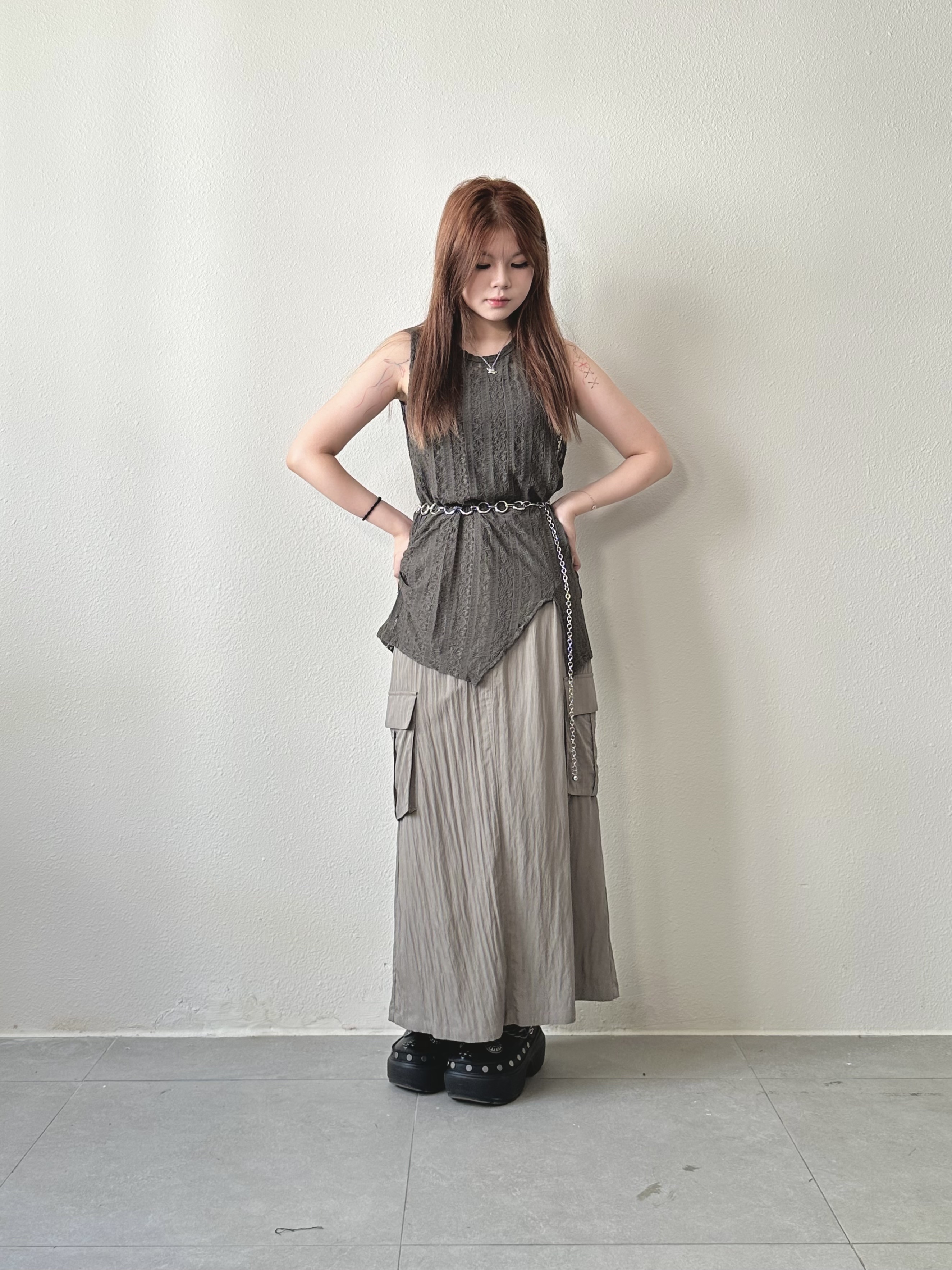 速亁機能 ～ 涼感工裝裙- SK52735