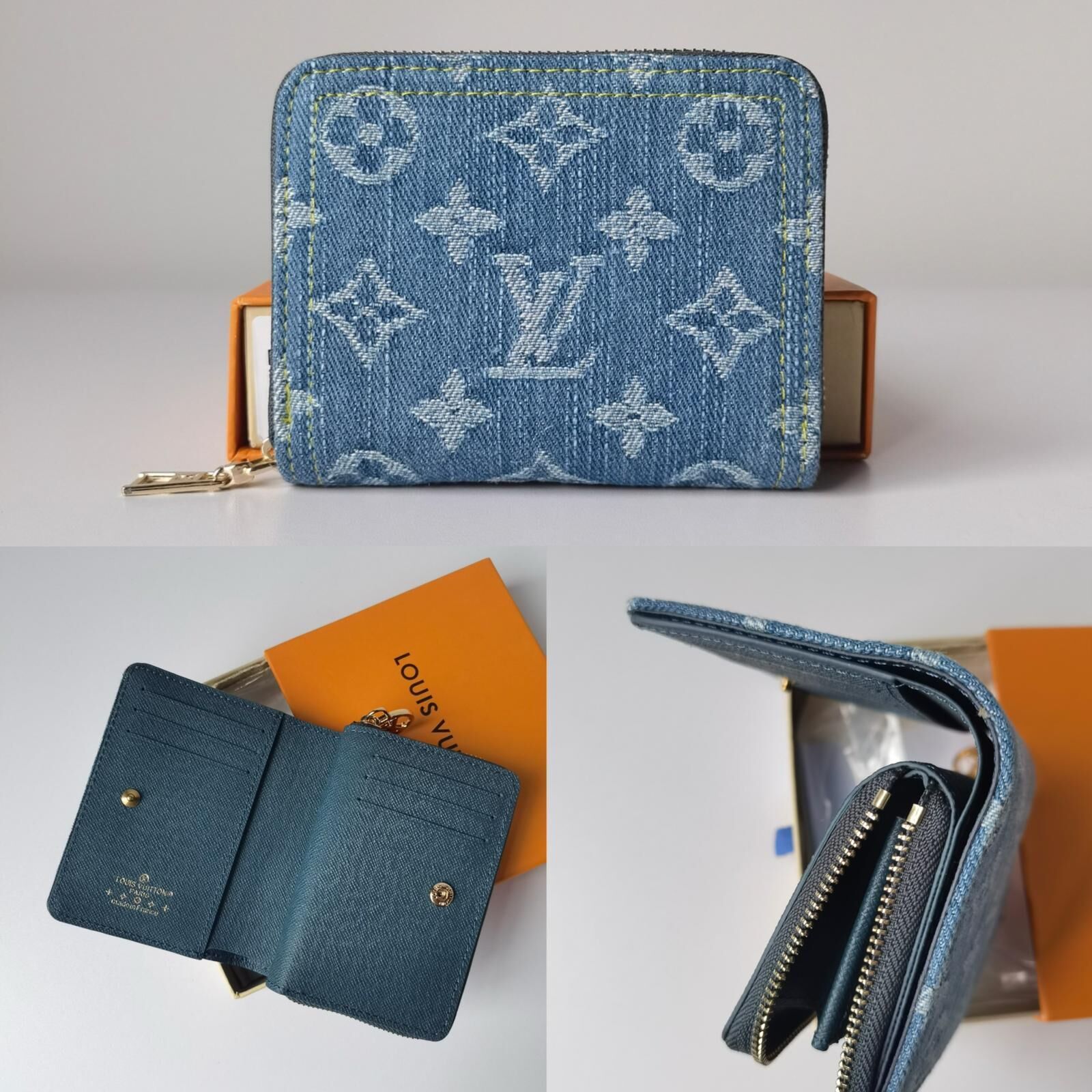 Louis Vuitton Portefeuille Roux 有機棉錢包