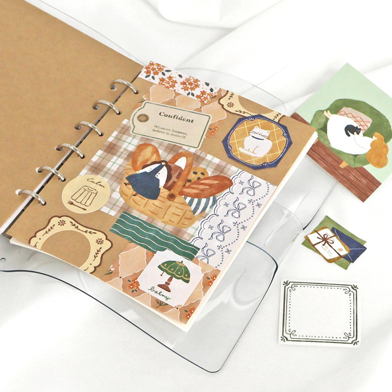 日本MIND WAVE．YORI-DORI 手帳貼紙包 共六款 <整包/分裝綜合包>