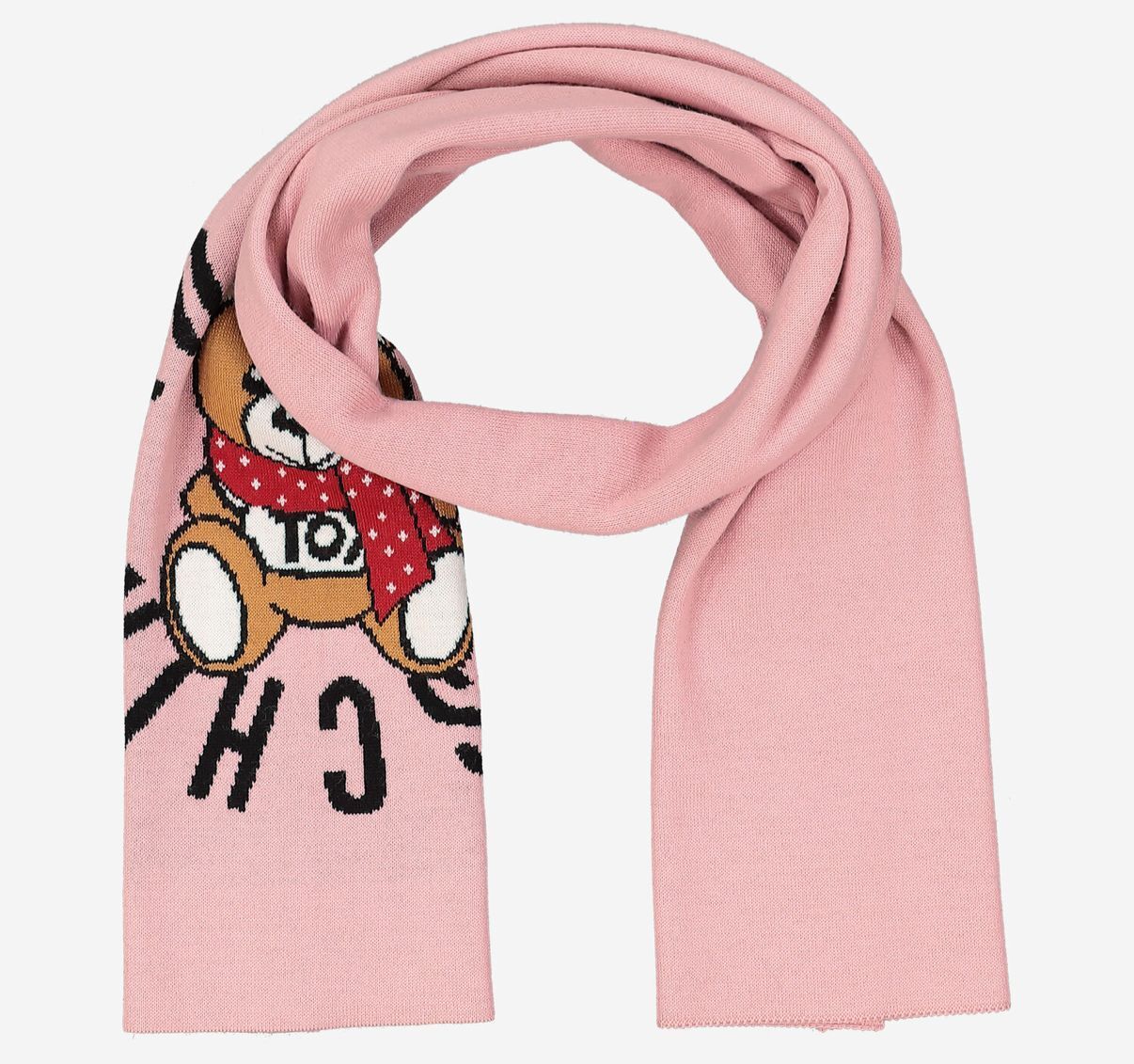 英國代購 (獨立訂單)-MOSCHINO Signature Bear&nbsp;Scarf