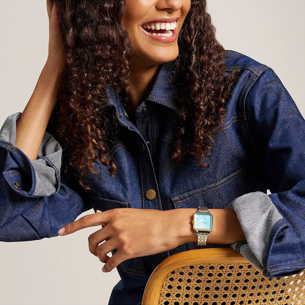 Colleen 璀璨金銀雙色女錶 雙色不鏽鋼鍊帶 28 MM BQ5035