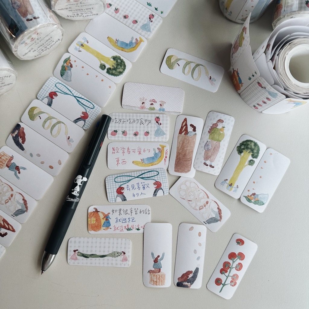 Farmer's Market  memo貼紙捲 ｜森空