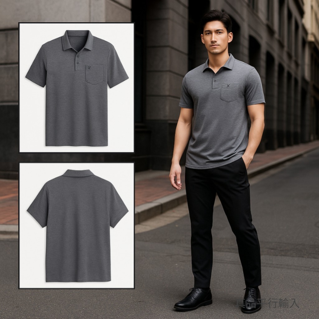 【預購】HURLEY H090501 男裝透氣POLO短袖上衣